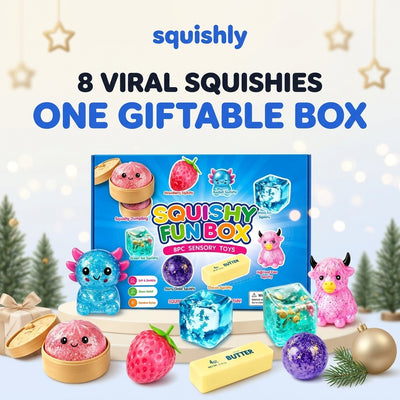 The Squishly™ Box - 8 Viral Squishies